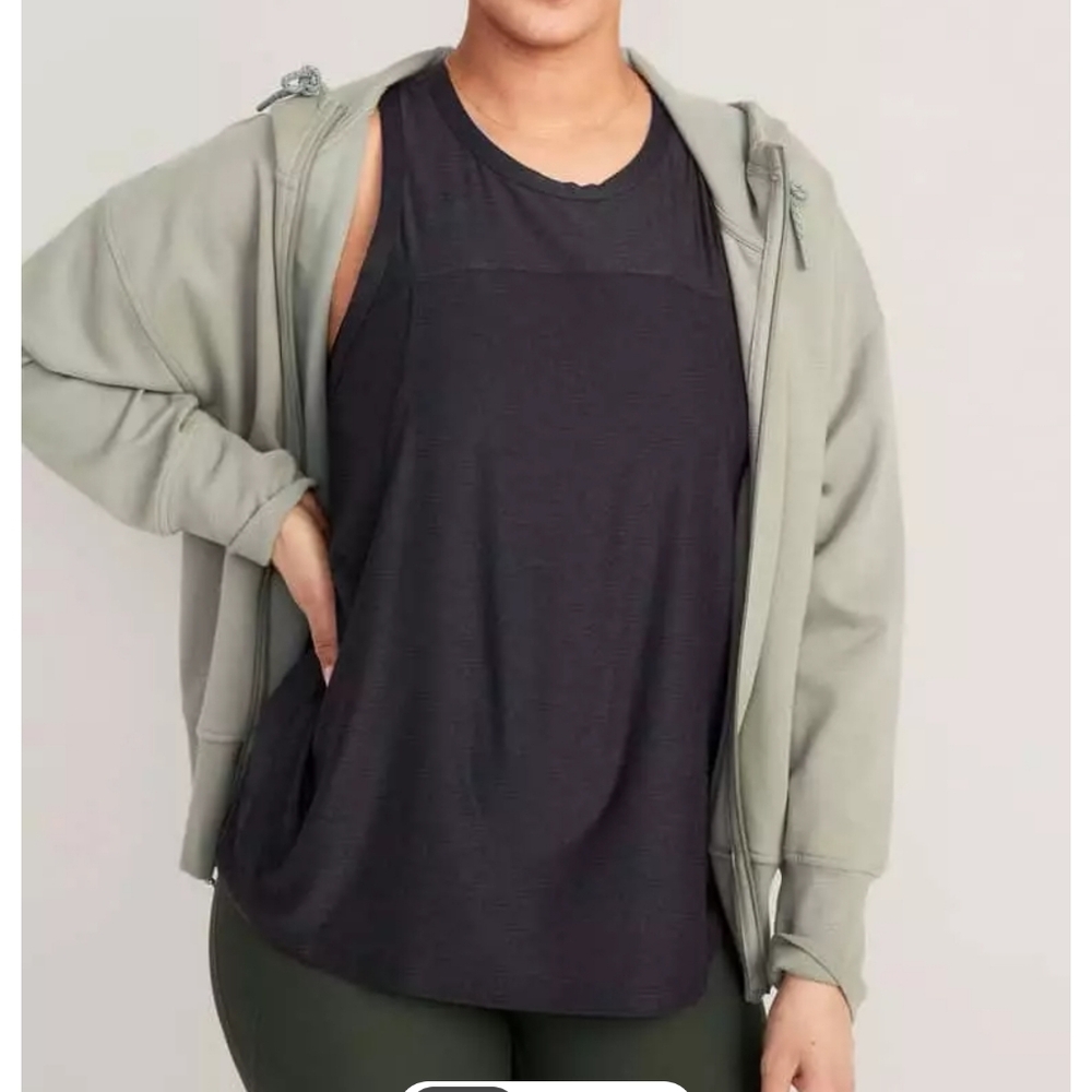 Xl Cloud 94 Old Navy Active Nursing Tank Top Charcoal